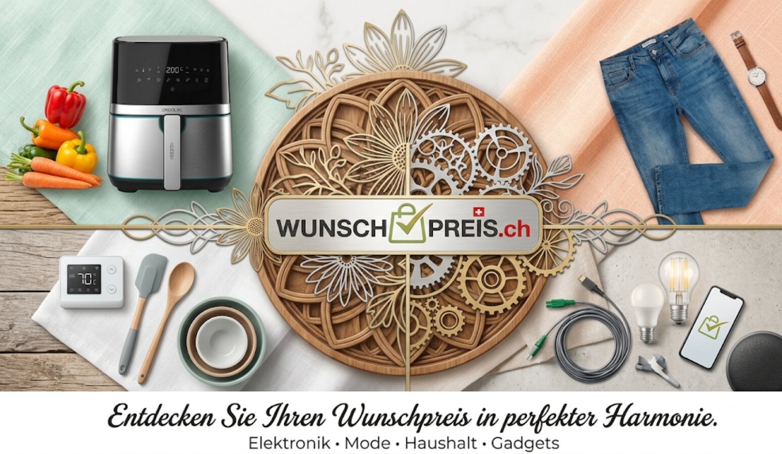 Finde deine Wunschprodukte zum besten Preis.