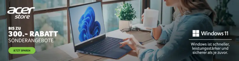  Acer Schweiz – Notebooks, Gaming-PCs & Monitore im Überblick