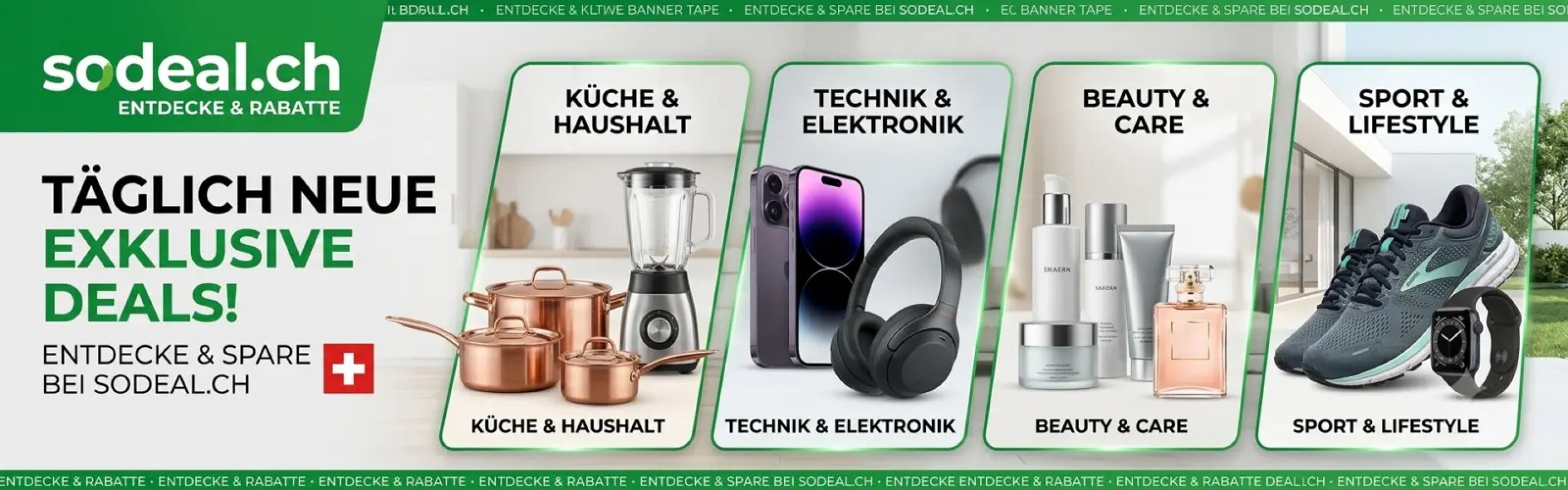 Sodeal.ch – Ihre Schweizer Online-Plattform für exklusive Top-Deals & Schnäppchen
