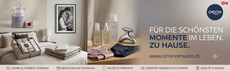 ORION Versand Schweiz – Ihr Erotik-Onlineshop für Love Toys, Dessous & Paar-Lust