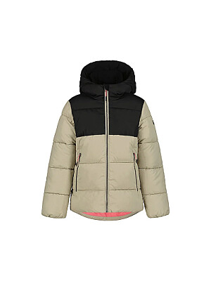 ICEPEAK Mädchen Winterjacke Kirn Print Hoodie beige