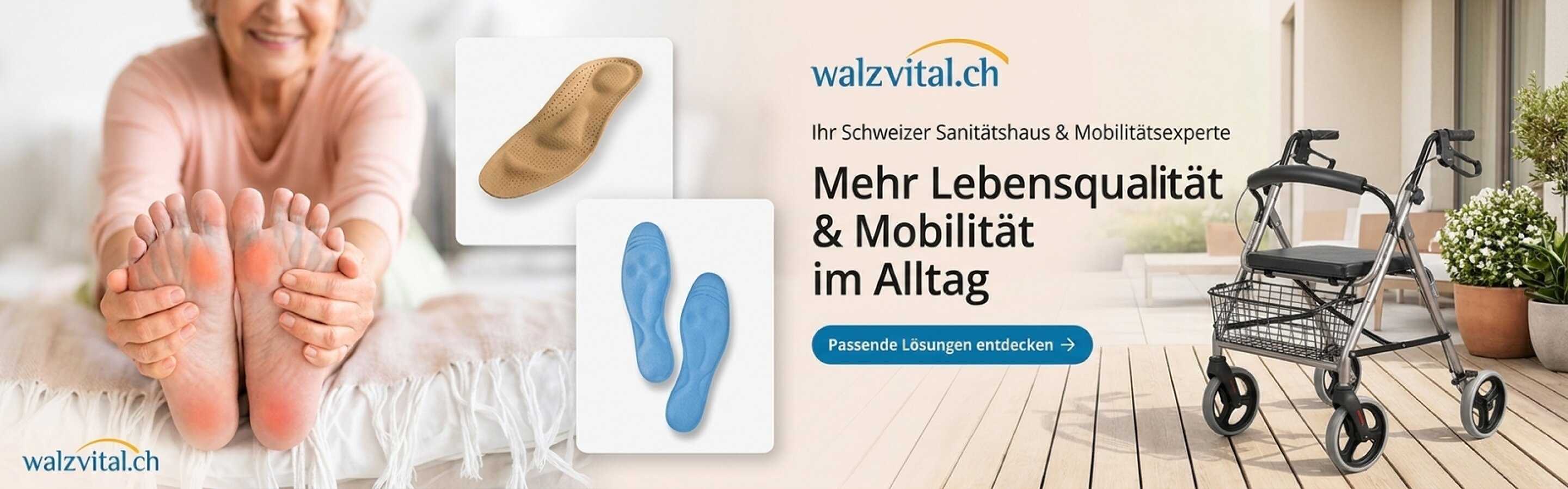 walzvital Schweiz – Sanitätshaus & Alltags-Hilfen für Senioren