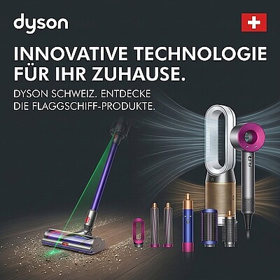 Dyson Schweiz – Innovative Technologie für Haushalt, Haarpflege & Raumklima