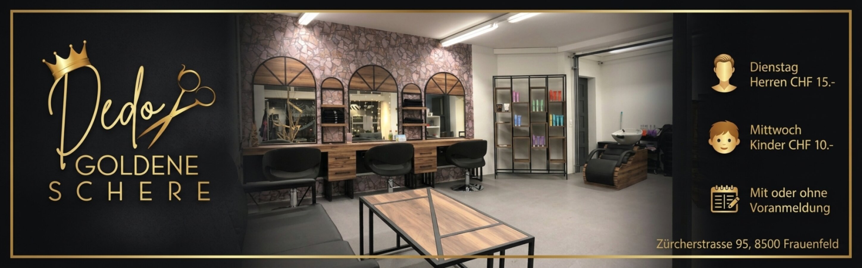 Dedo Goldene Schere – Coiffeur, Hair Styling & Beauty Salon in Frauenfeld